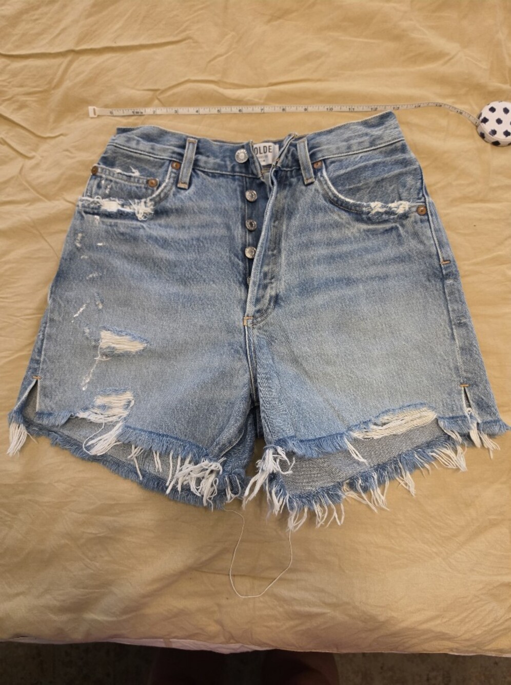 AGOLDE Denim Shorts
